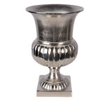 Vase Ø 20x29 cm Aluminium argenté Clayre & Eef.