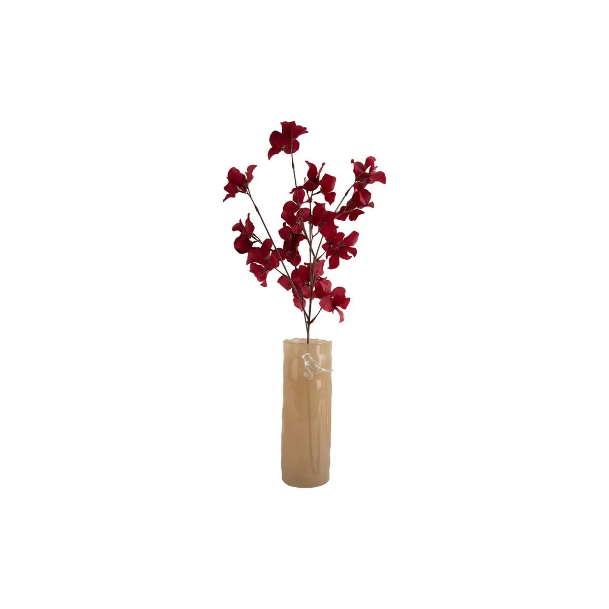 Vase Oiseau Sur Branche Grand Present Time