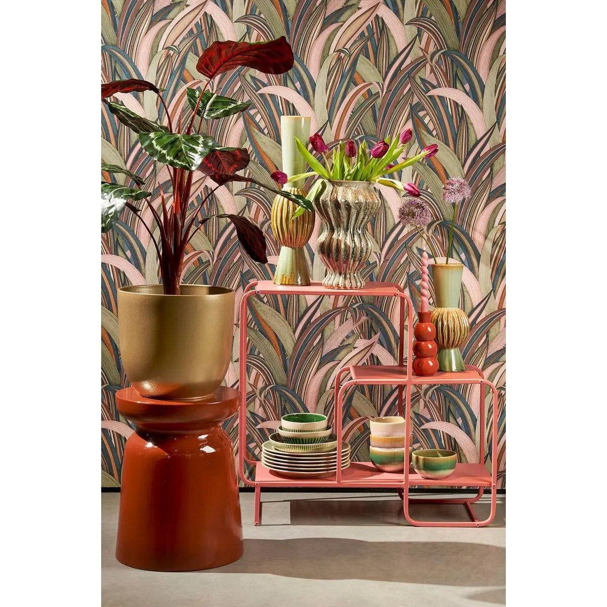 Vase Pippa Vert Mica Decorations