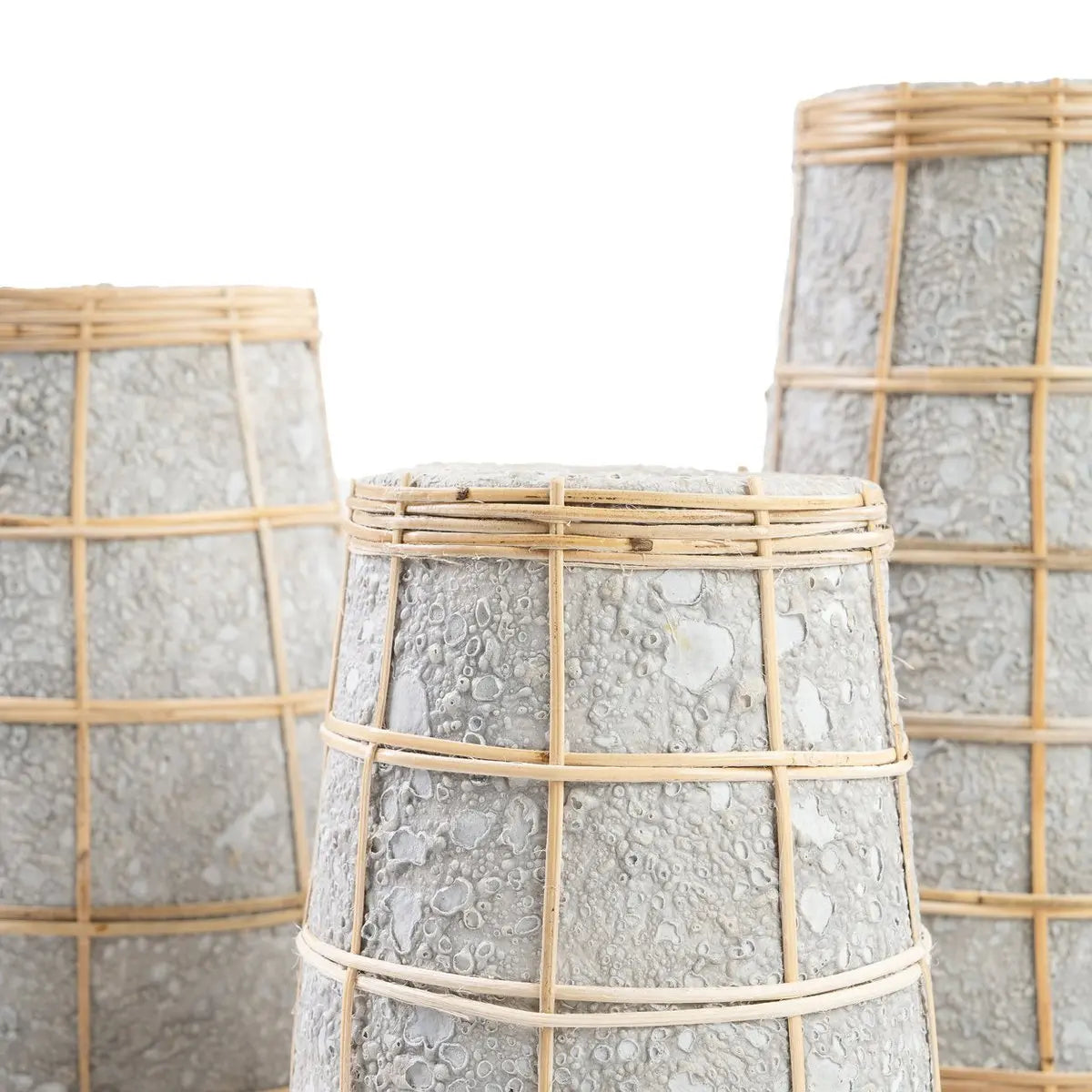Vase The Cutie - Béton Naturel - L Bazar Bizar Living