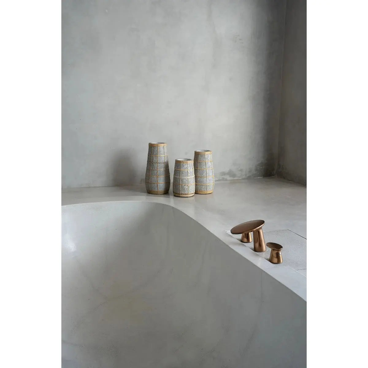 Vase The Cutie - Béton Naturel - M Bazar Bizar Living