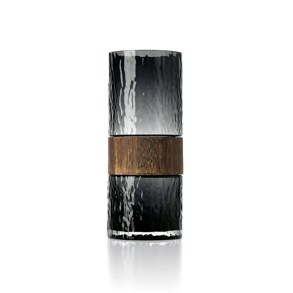 Vase The Wood You Be Mine - Gris Foncé - L Bazar Bizar Living
