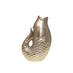Vase poisson doré 16x10x24.5cm AULICA