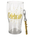 Verre à biere et décapsuleur CELEBRATE en coffret AULICA