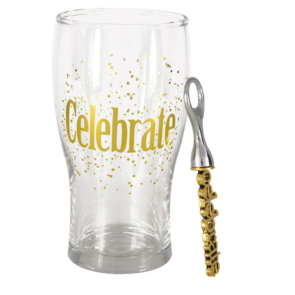 Verre à biere et décapsuleur CELEBRATE en coffret AULICA