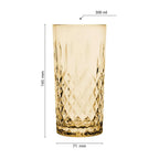 Verre à boire Ø 7x15 cm / 280 ml Clayre & Eef.