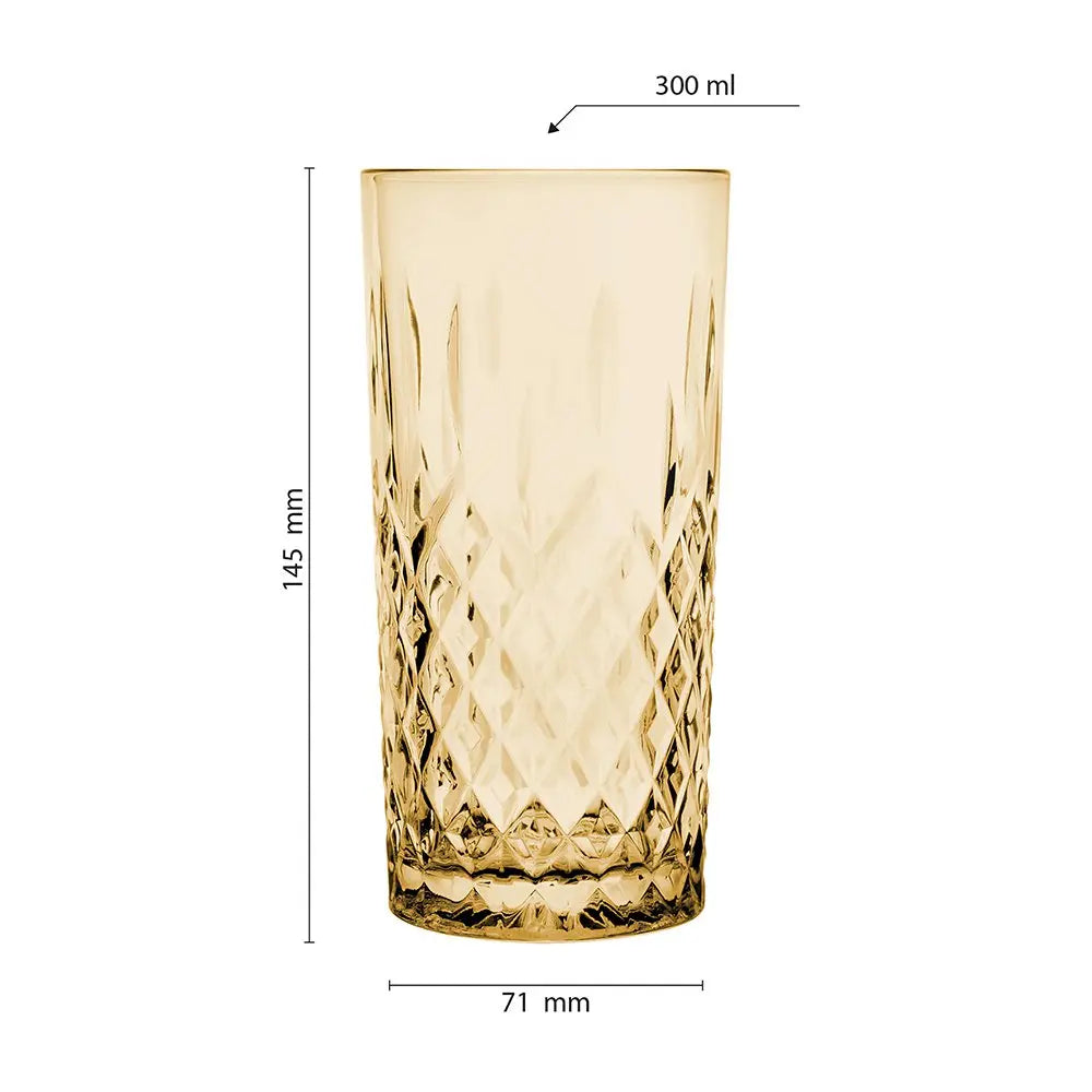 Verre à boire Ø 7x15 cm / 280 ml Clayre & Eef.