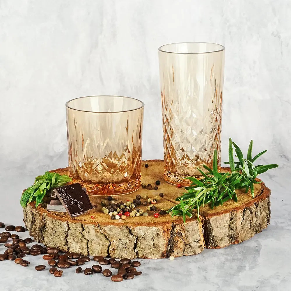 Verre à boire Ø 7x15 cm / 280 ml Clayre & Eef.