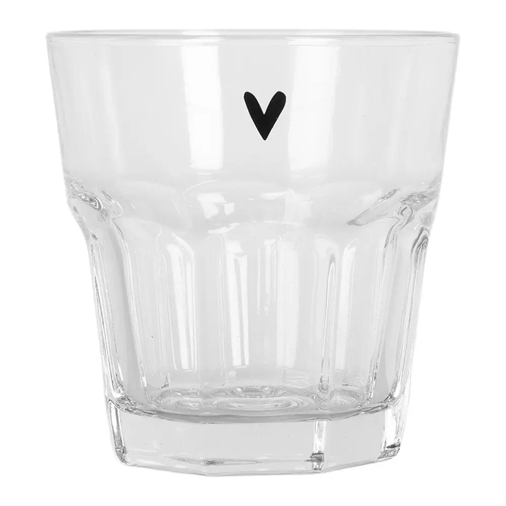 Verre à eau Ø 8x8 cm / 200 ml Verre transparent Hart Clayre & Eef.