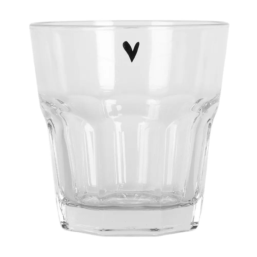 Verre à eau Ø 8x8 cm / 200 ml Verre transparent Hart Clayre & Eef.