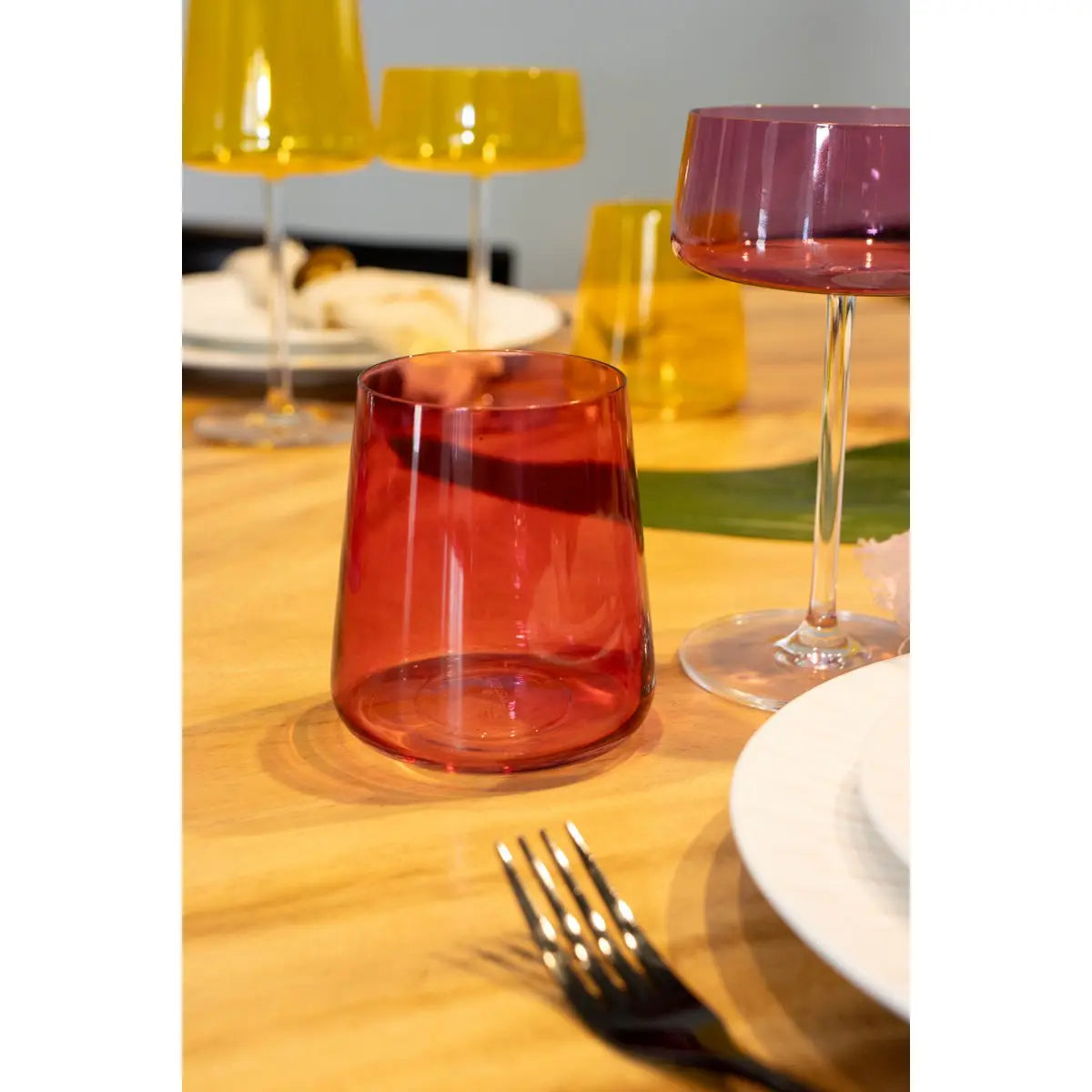 Verres à eau 6 couleurs 300ml - lot de 6 AULICA