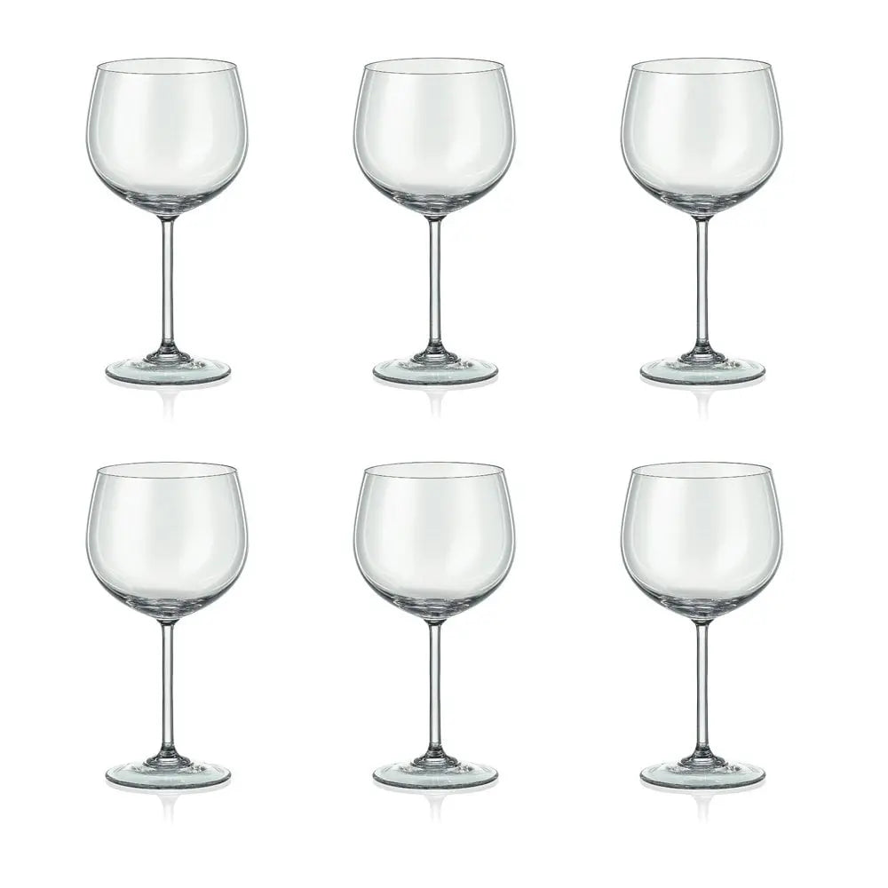 Verres à vin 350ml peony - lot de 6 AULICA