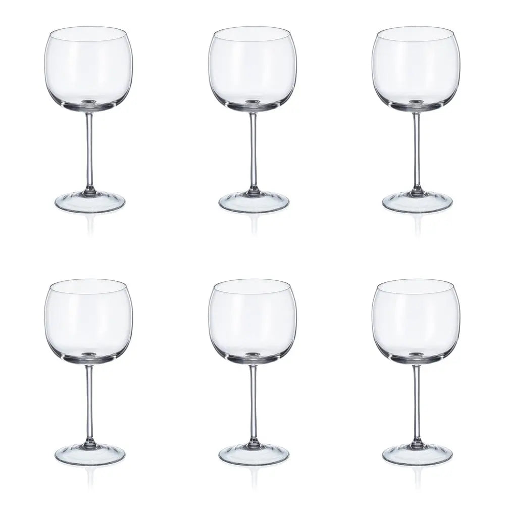 Verres à vin 490ml uni boule - lot de 6 AULICA