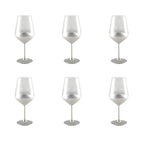 Verres à vin argent glow - lot de 6 AULICA