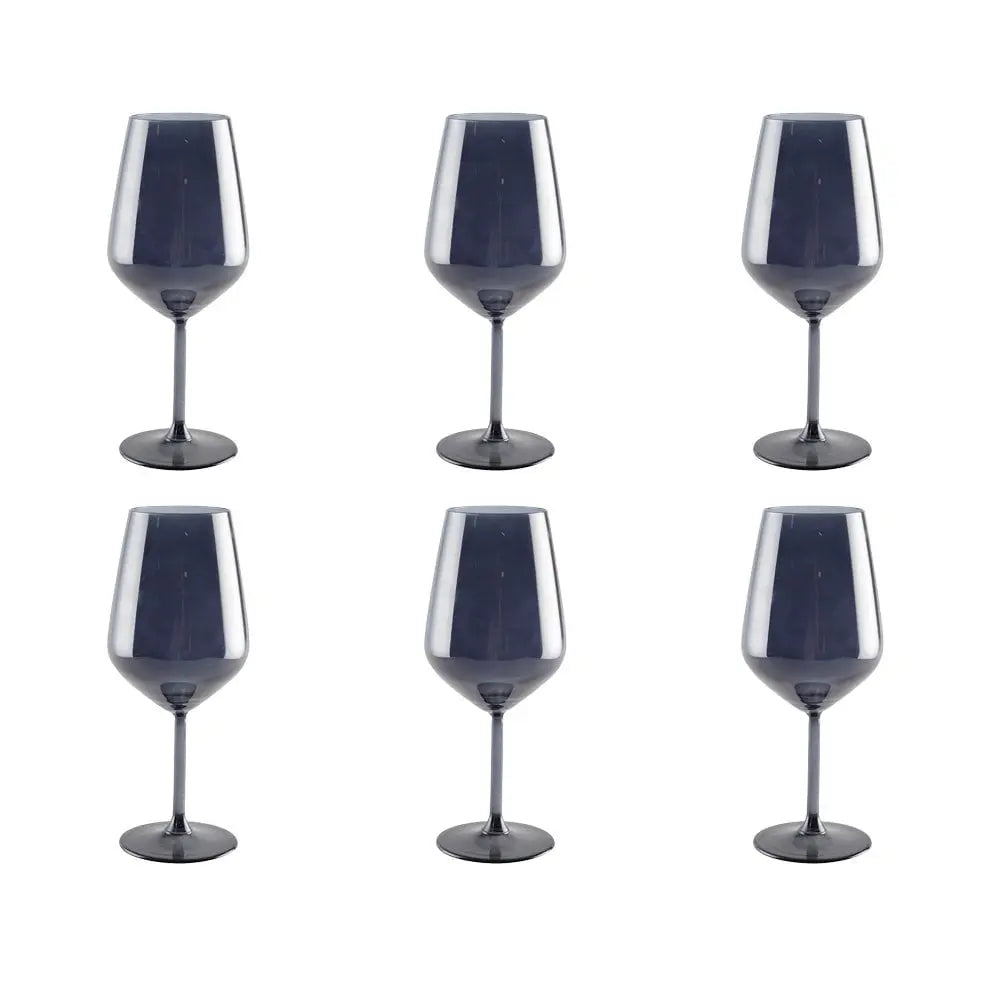 Verres à vin noir - lot de 6 AULICA