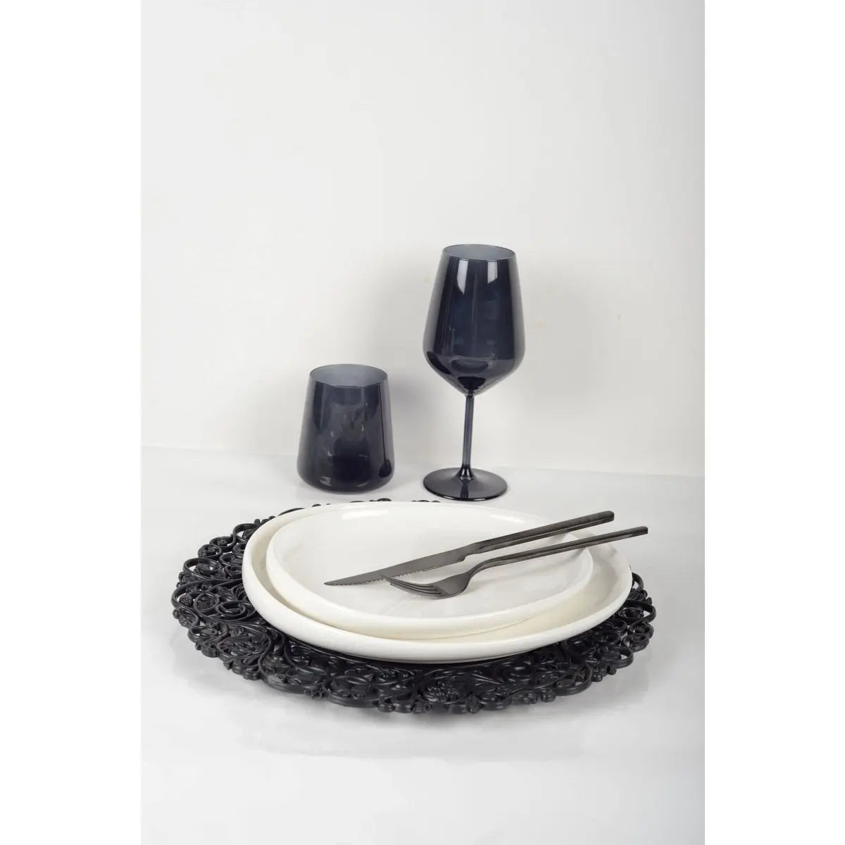 Verres à vin noir - lot de 6 AULICA