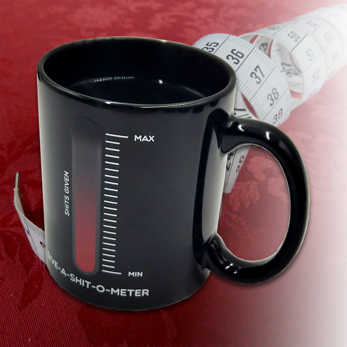 Mad Monkey - Mug "Give a Shit" - avec changement de couleur
