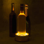 Dessous de bouteille design (avec éclairage)