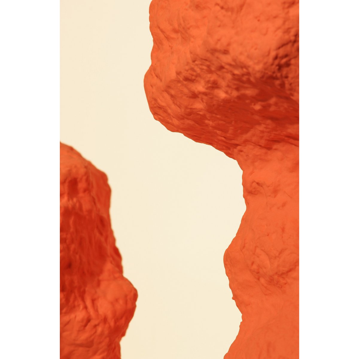 Art de la Table Vase en céramique aux allures de rocaille, en orange tendance CHU20OR Zistyhome art de la table