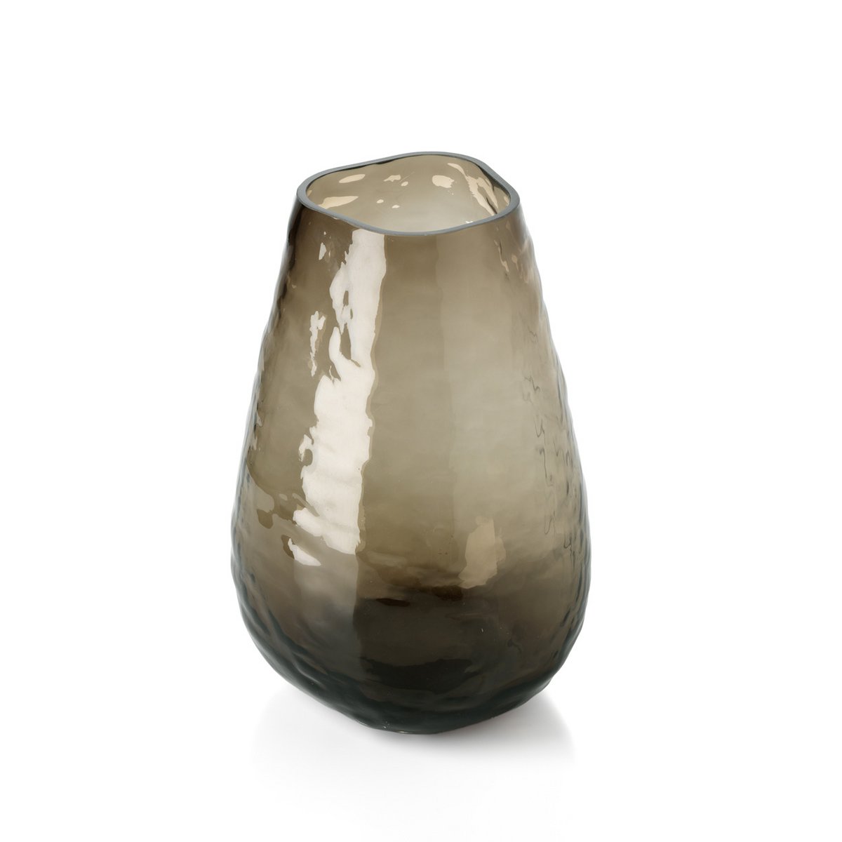 Le Vase Forme Organique - Marron - M