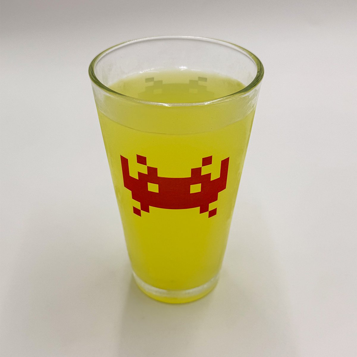 Space Invaders - lot de 2 verres - avec changement de couleur