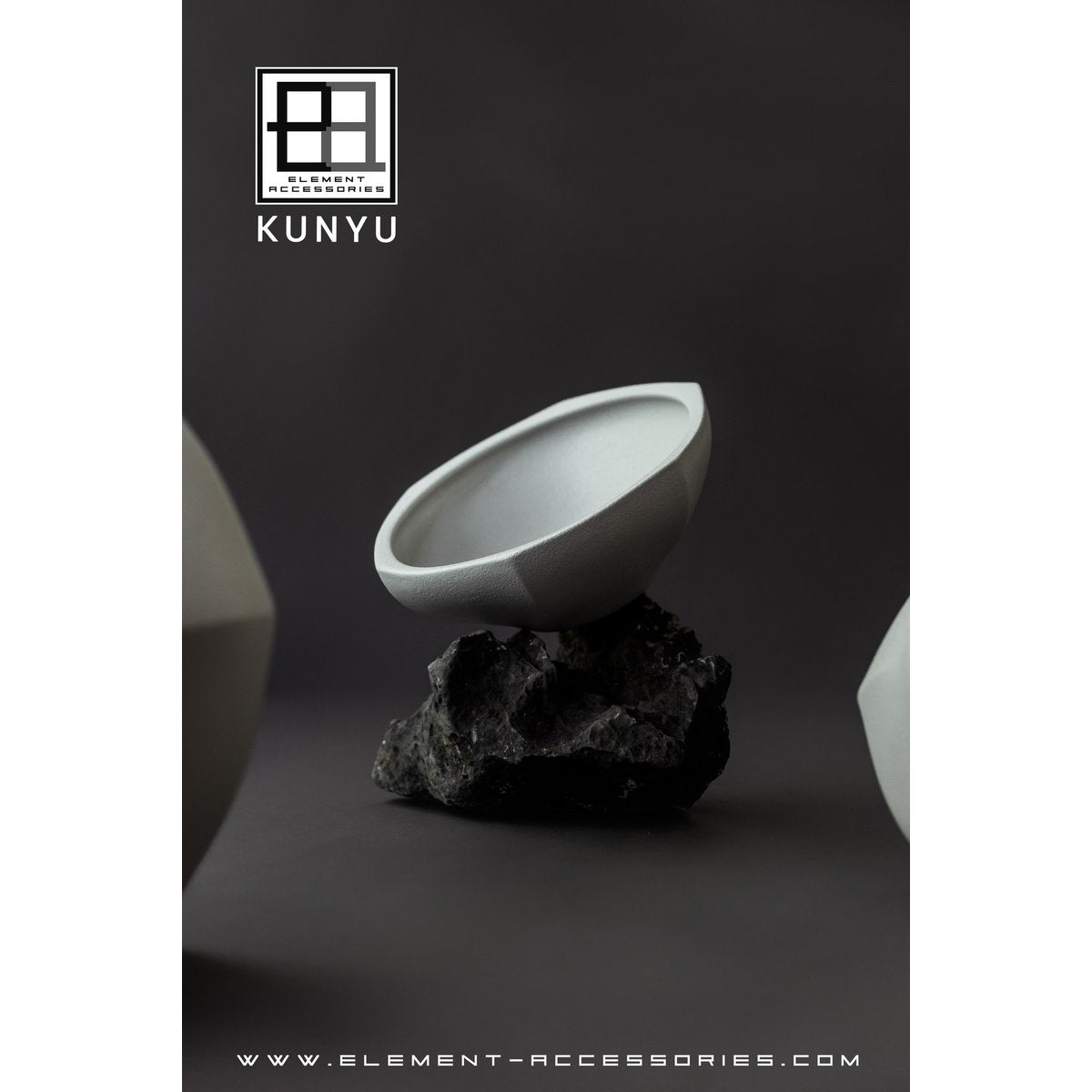 Bol de style asiatique moderne, design et finition haut de gamme, KUNYU22WH