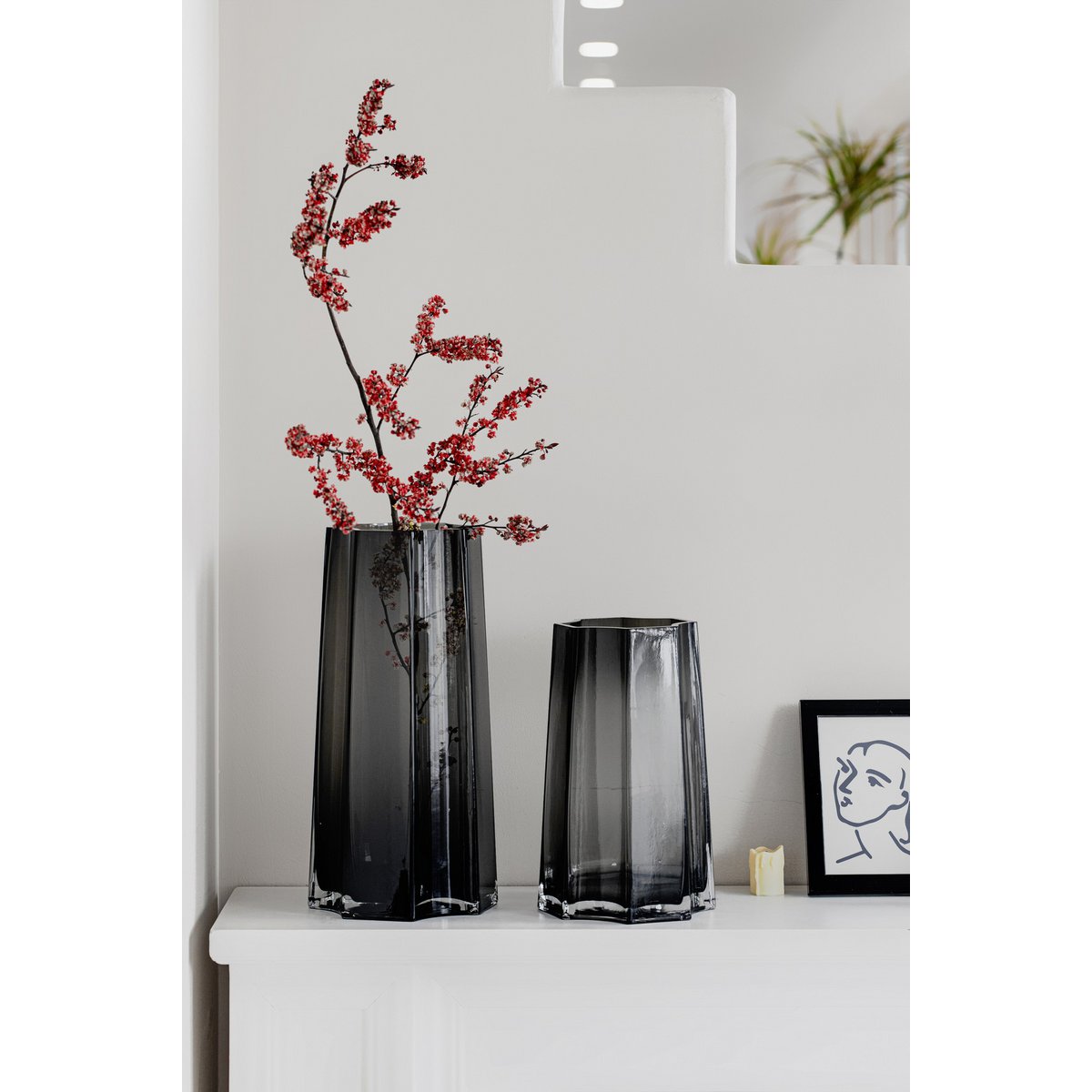 Vase de luxe moderne-classique, design élégant, LENOX 30 Gris