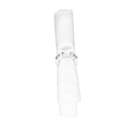 Ronds de serviette en cristal lot de 12