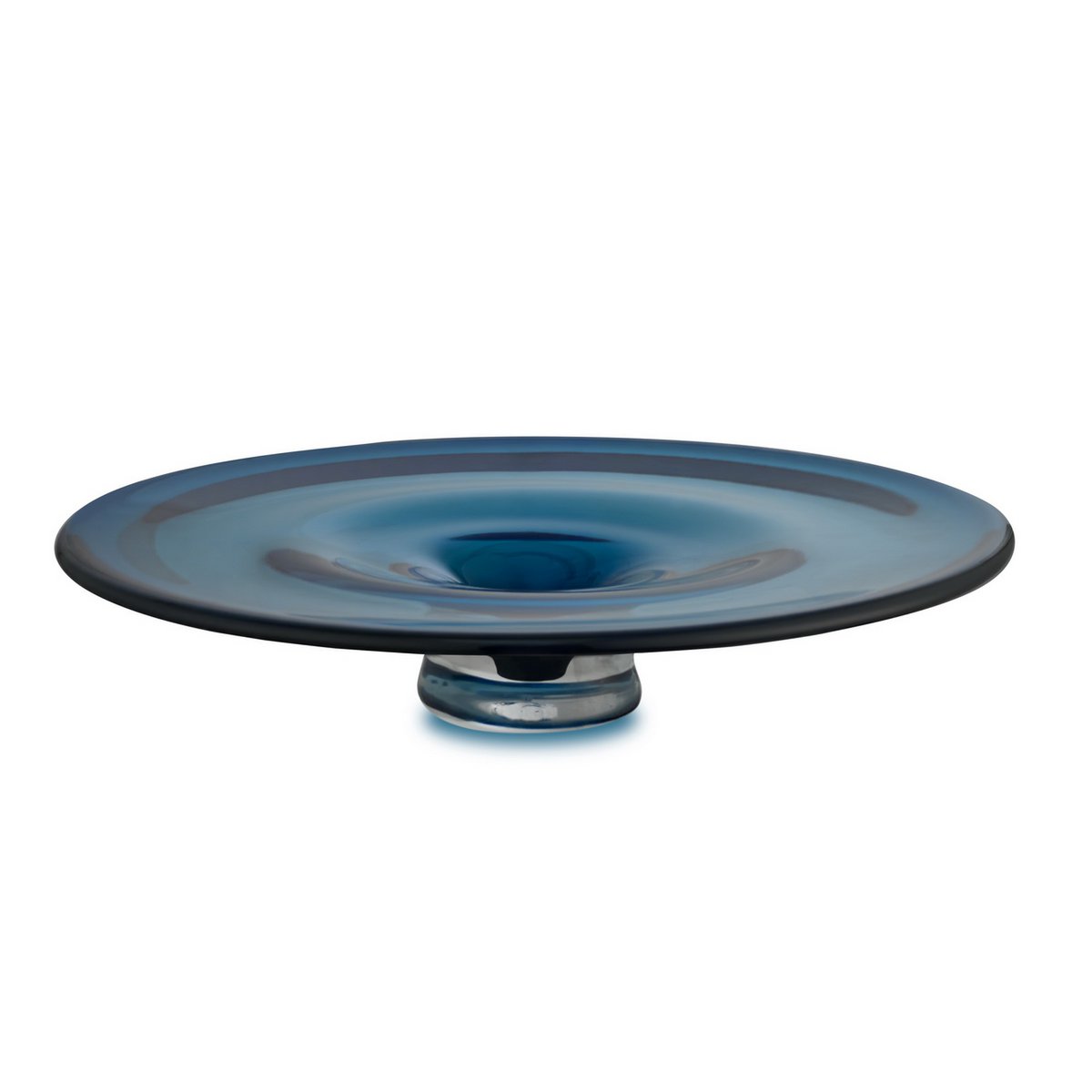 Art de la Table vase ou bol conique rond, couleur bleu encre foncé : ALAIN Zistyhome art de la table