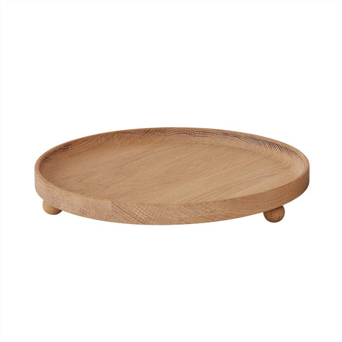 Plateau en Bois Inka Rond - Grand