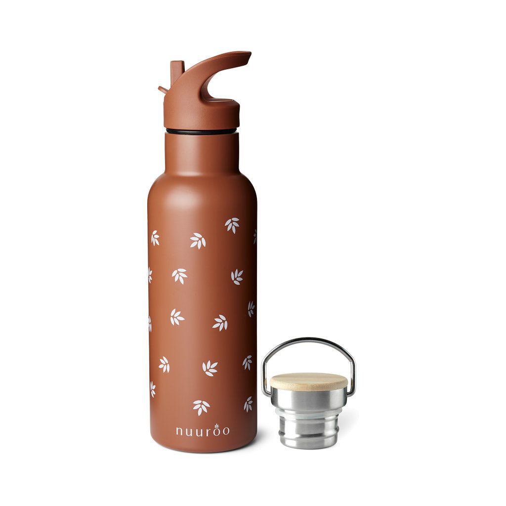 Bouteille d'eau Bertil grande fleur aop