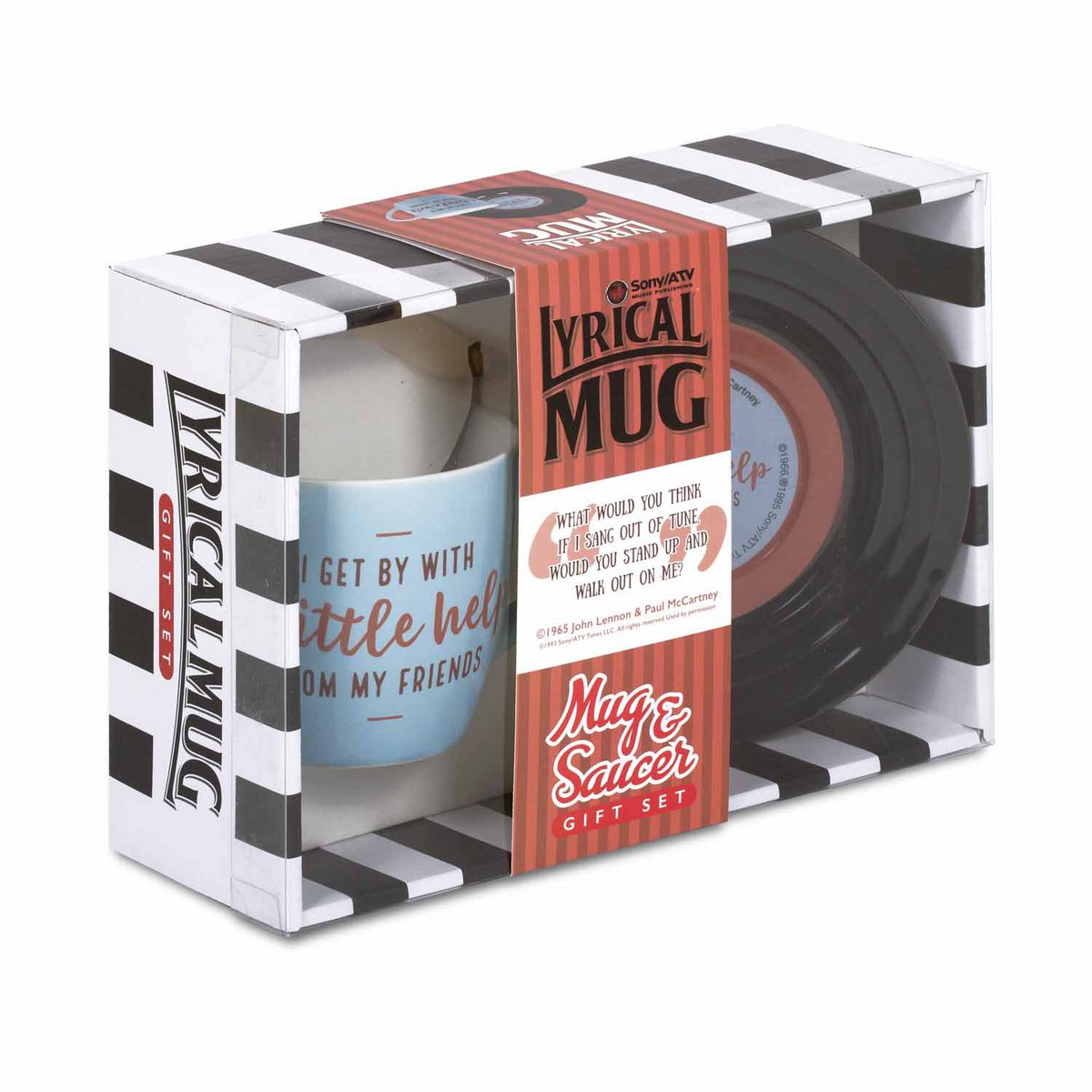 Set de mugs "Lyrical Mug" Friends - Lennon & McCartney