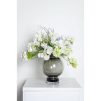 Art de la Table vase de luxe moderne en forme de boule ORURO - verre épaisseur 9 mm Zistyhome art de la table