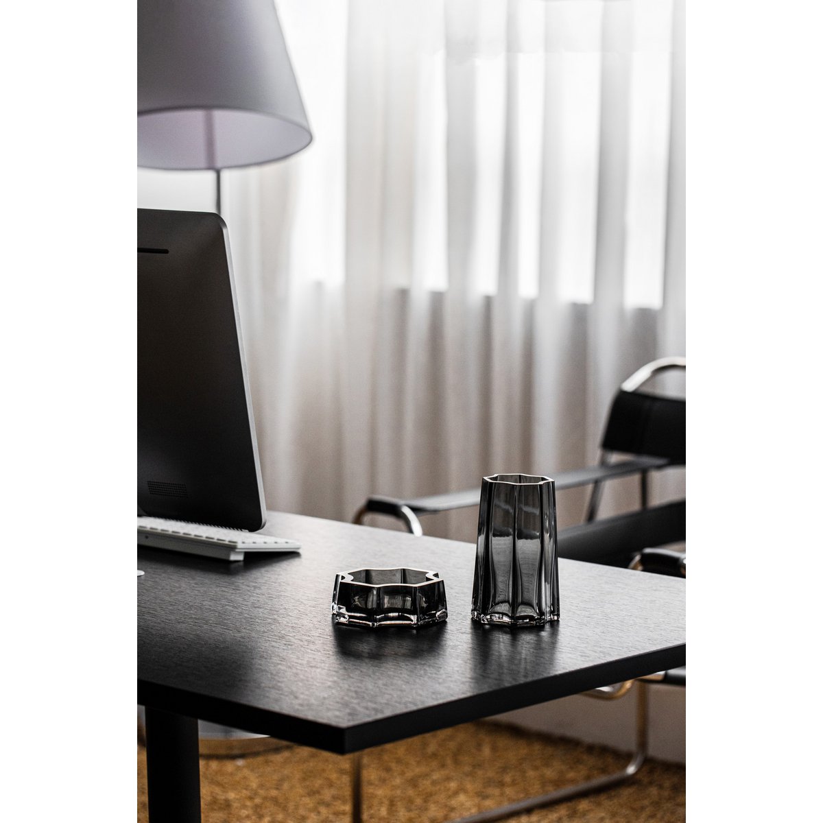 Bol de luxe moderne-classique, design élégant, LENOX 08 Gris