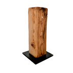 Bloc à couteaux TOWER en bois d'olivier Bloc à couteaux magnétique