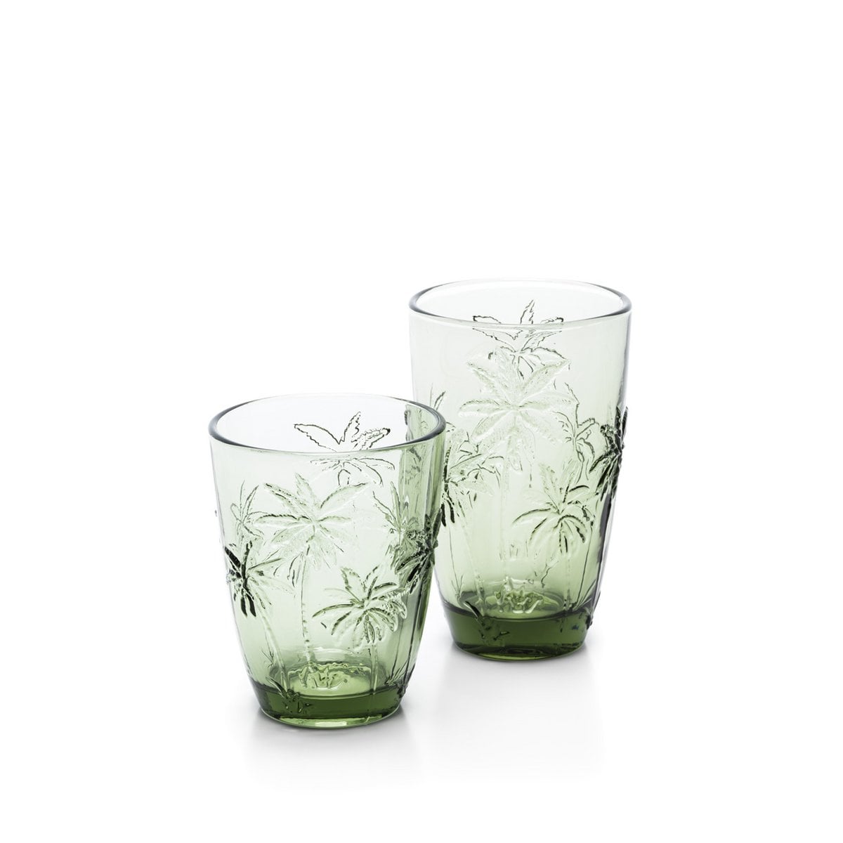 Le verre à eau Palm Breeze - Vert