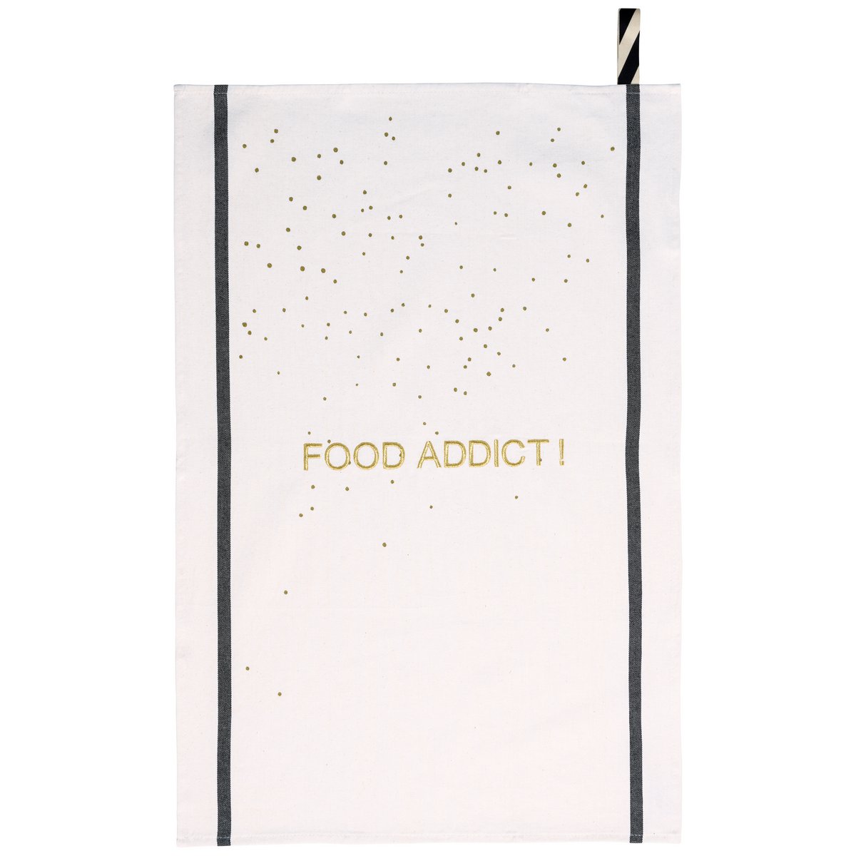 Torchon Addict ou Blanc 50 x 70