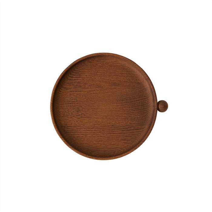 Plateau en Bois Inka Rond - Petit