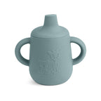 Gobelet en silicone Aiko avec couvercle sippy