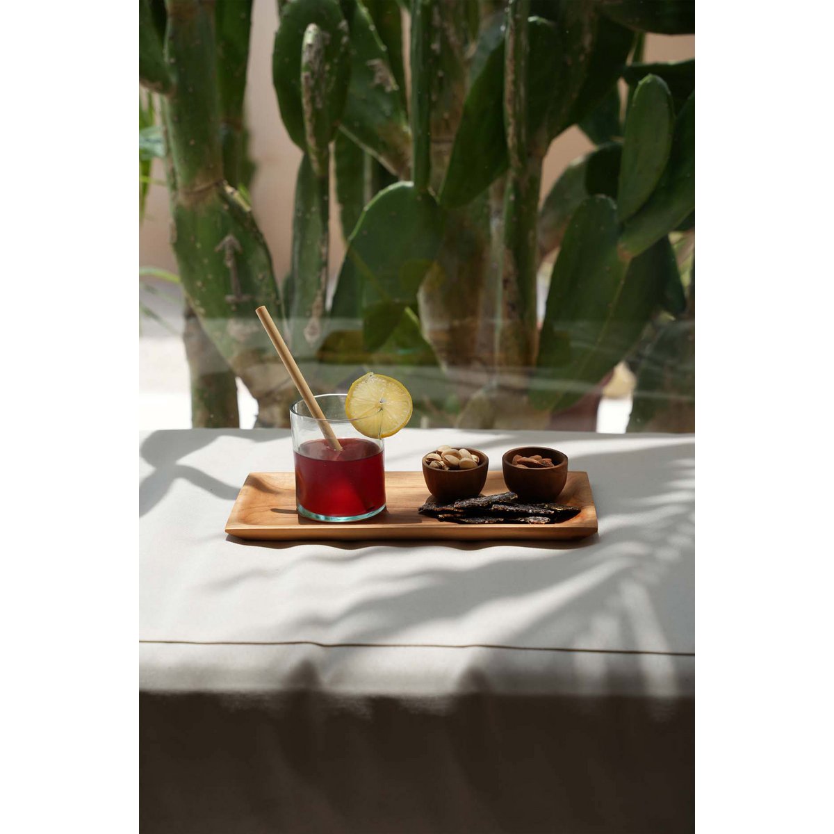 Art de la Table Les Pailles en Bambou - Lot de 10 Avec Brosse de Nettoyage Zistyhome art de la table