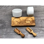 Salière 2 pièces FANO2 avec pelle à sel
