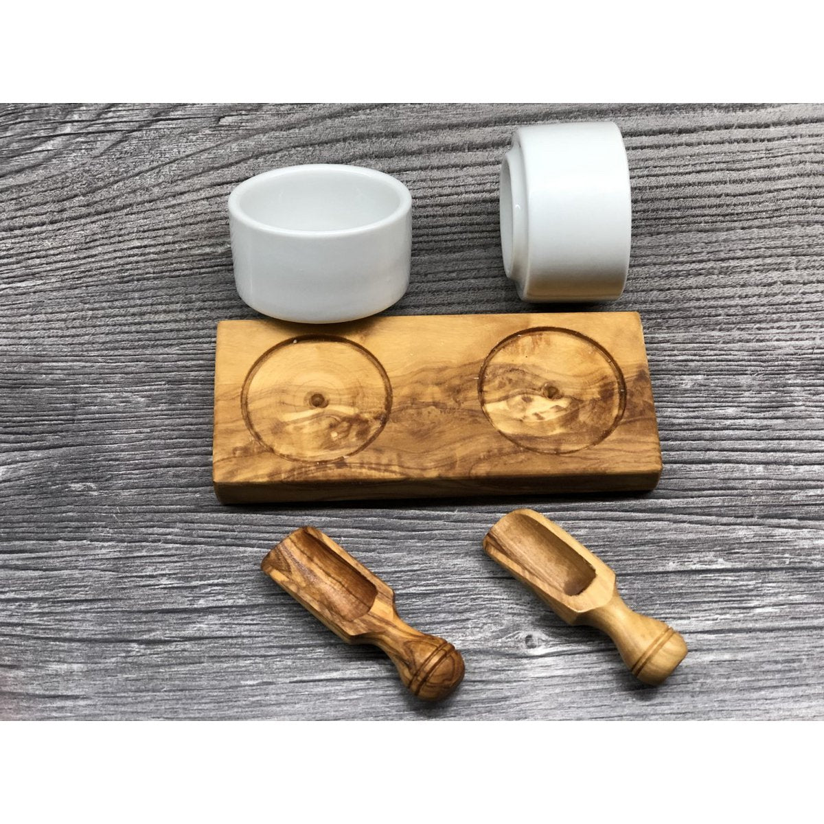 Salière 2 pièces FANO2 avec pelle à sel