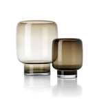 Le Vase Smoky Cube - Marron - S