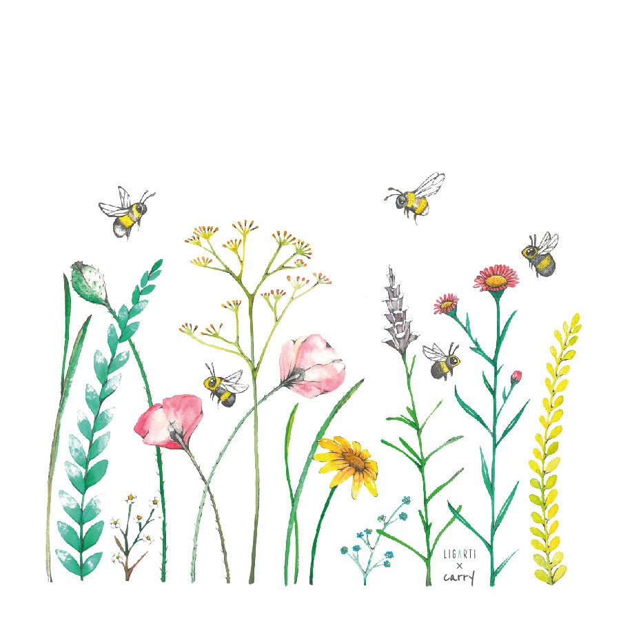 LET THE BEES BE Bouteille en verre de 0,7 litre
