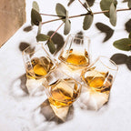 Mad Monkey - Verres à shot Diamond (lot de 4) avec coffret cadeau