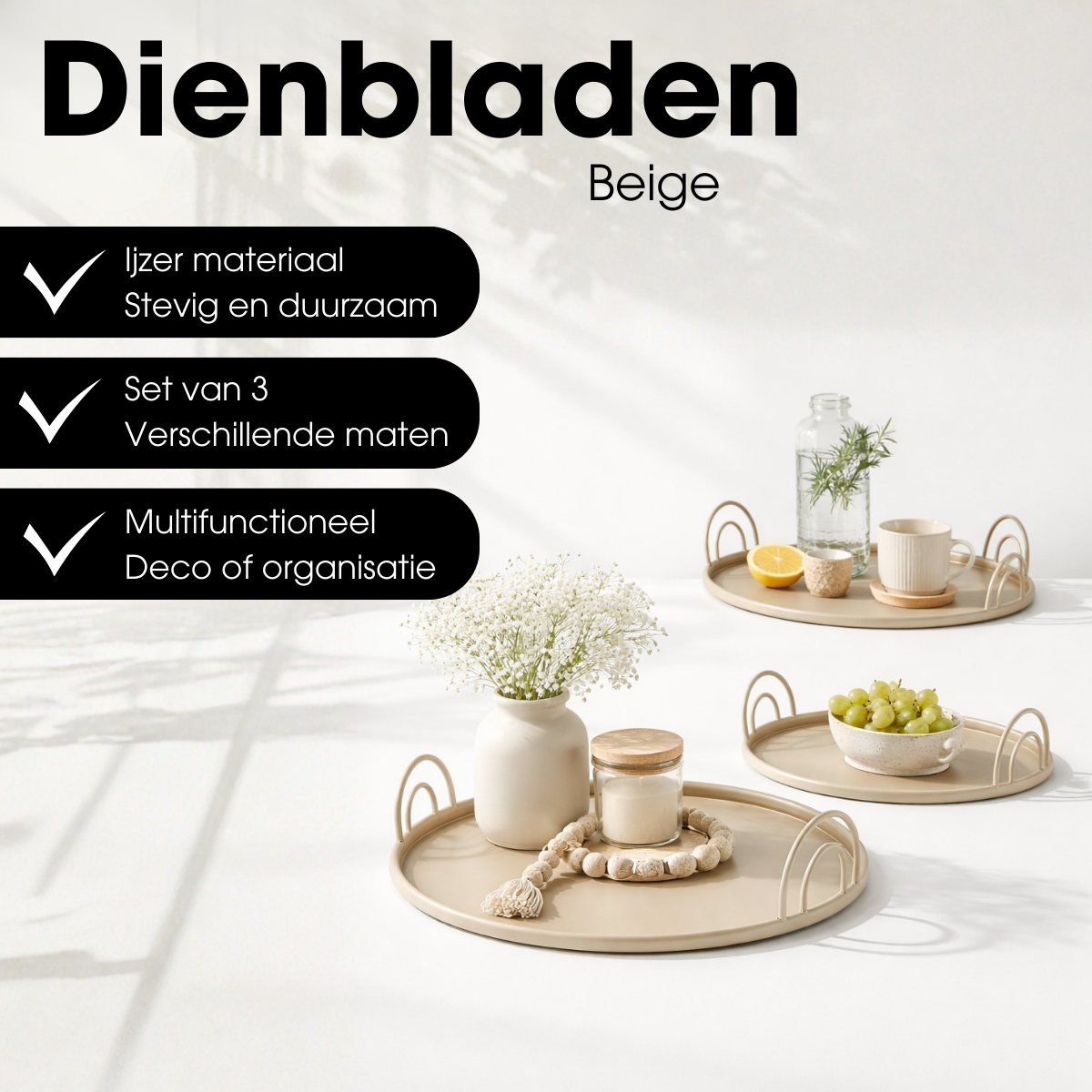 Plateau Beige Beige